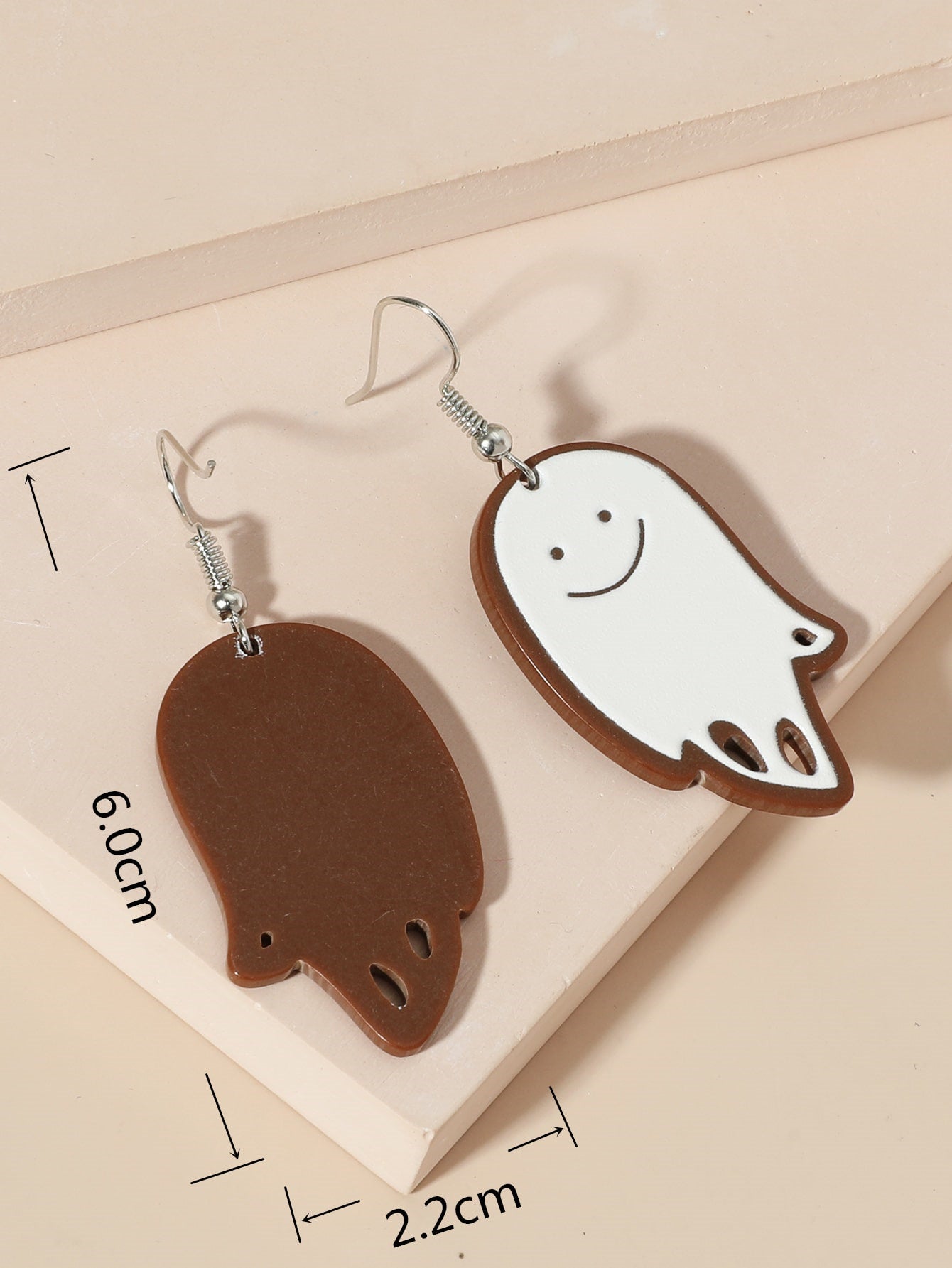 Acrylic Halloween painted earrings (Minimo de Compra 2) MYA-QiShang004