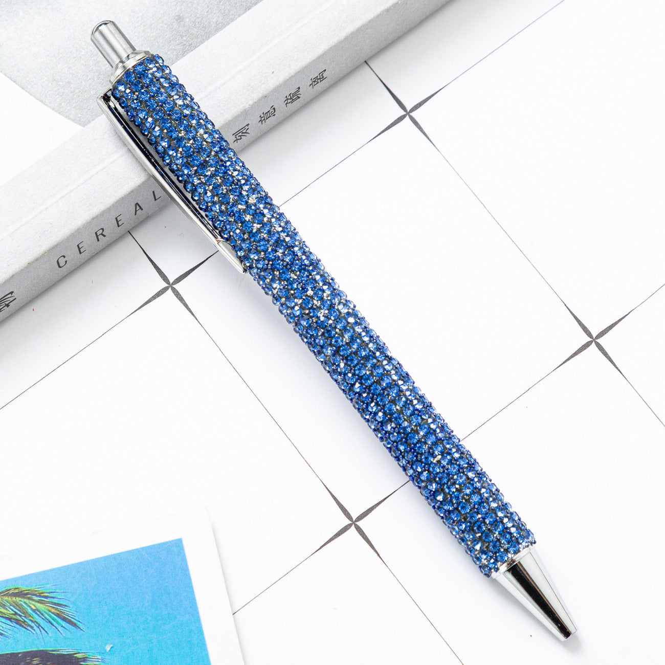 Metal Rhinestone Ballpoint Pen Huah021