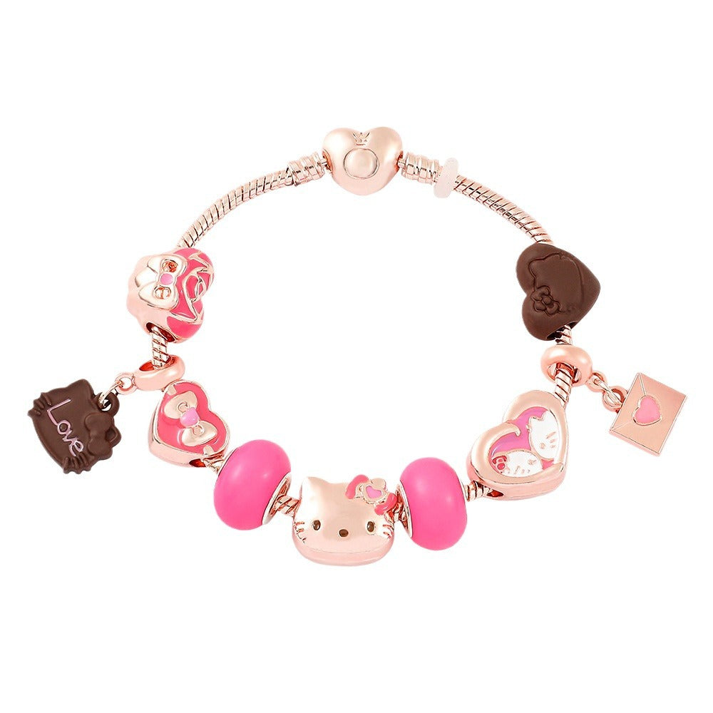 Alloy Panjiadora Cartoon Bracelet (Minimo de Compra 2) MIC-FeiM015