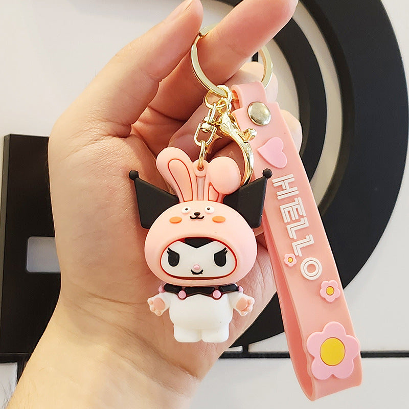 PVC New Cartoon Drip Glue Keychain MIC-ZhuoJ007