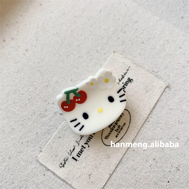 Acrylic Cute Cat Hair Clip MYA-HangM002