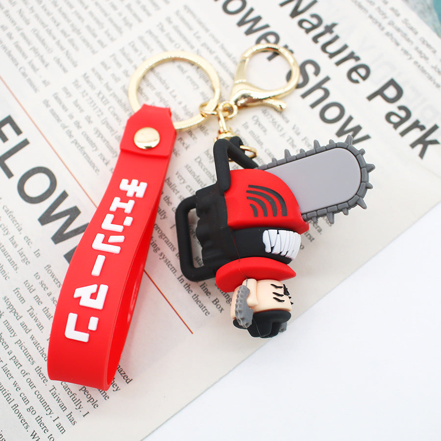 keychain PVC Cartoon Chainsaw Man (F) MIC-HAn008