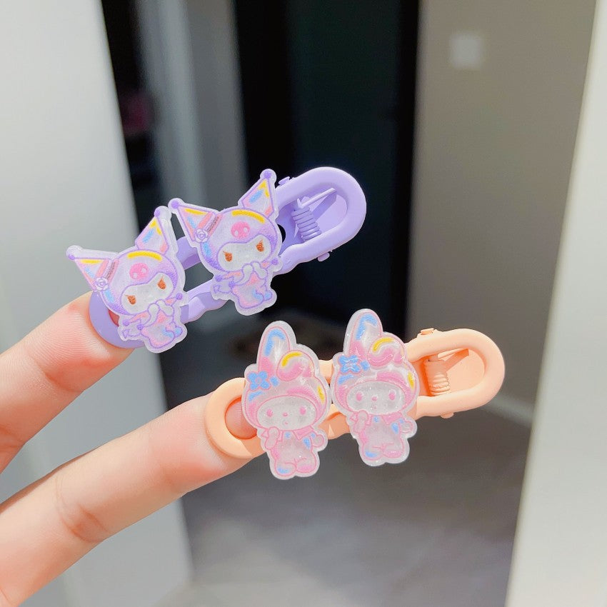 Acrylic cartoon hair clip MIC-RuoT013