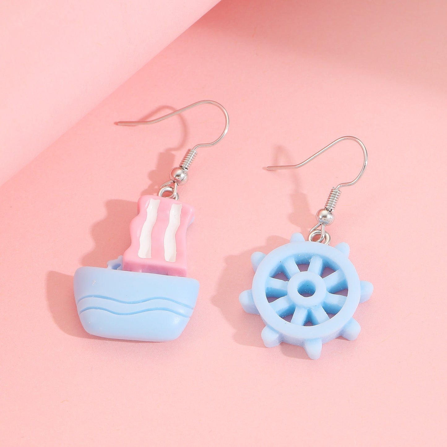 Alloy Cute Conch Swimming Ring Earrings MIC-YiY009