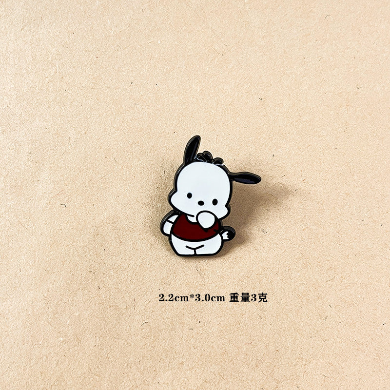 Alloy cartoon personalized brooch (Minimo de compra 6) MIC-ShengM017