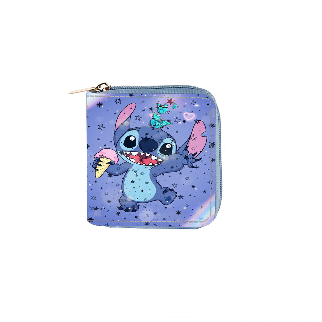 PU short cartoon zipper wallet (Minimo de compra 3) MIC-Dengx020