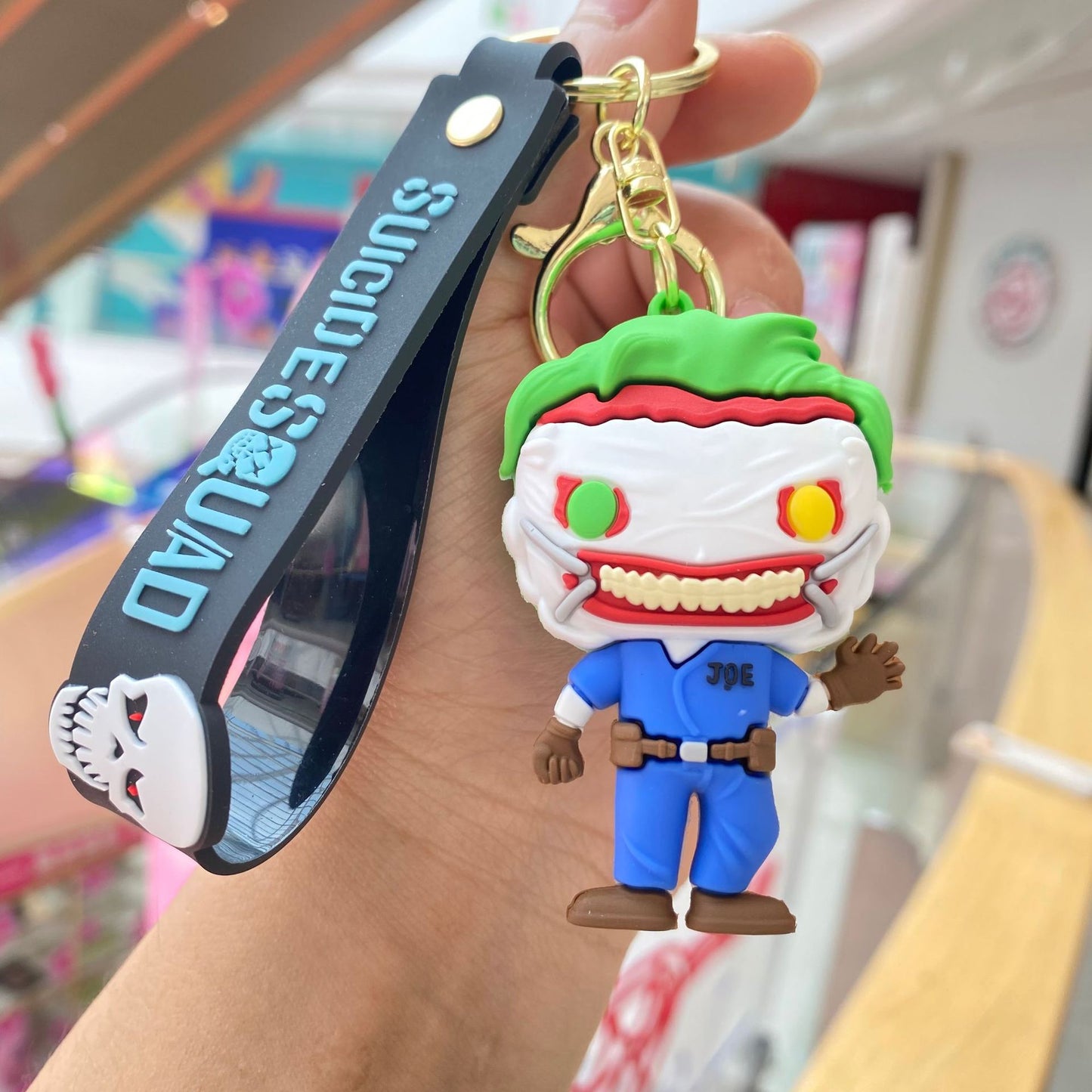 PVC cute cartoon suicide team keychain (Minimo de Compra 2) MIC-PengY006