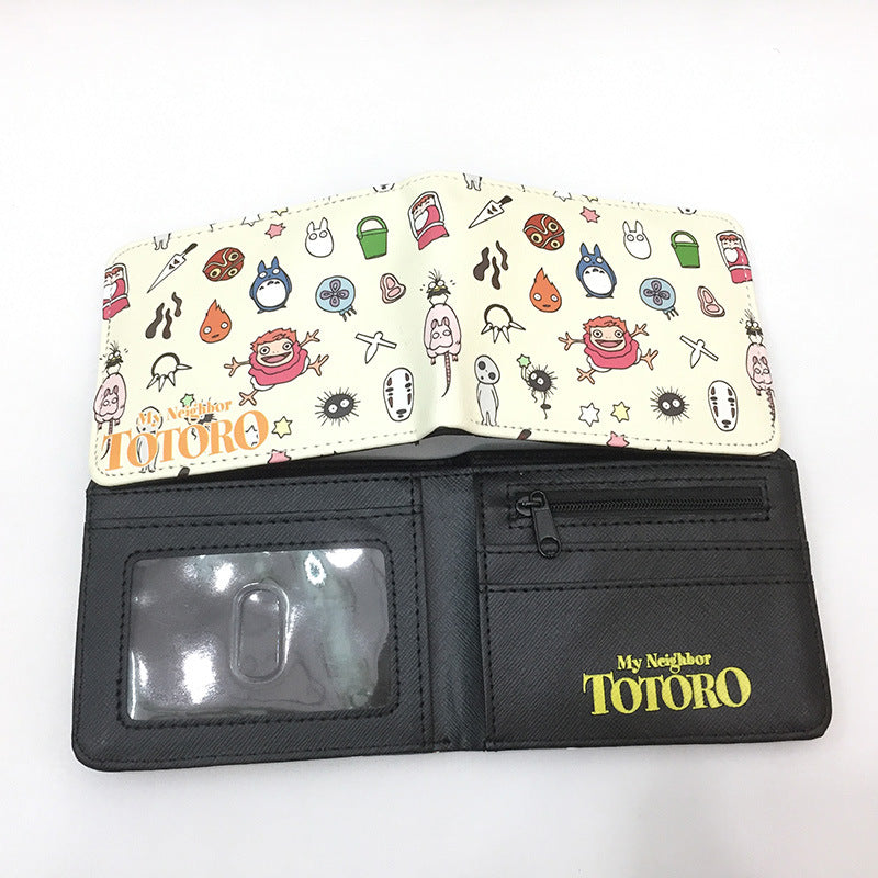 PU cartoon anime short zipper wallet MIC-ChangY009