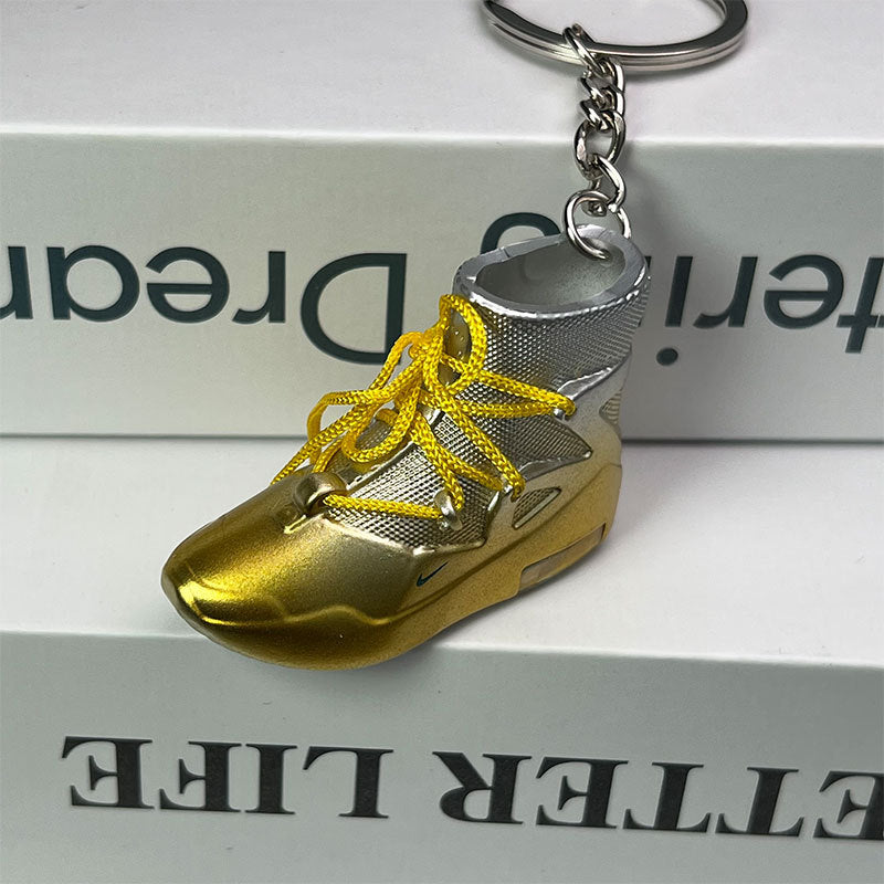 PVC gradient 3D high top shoe keychain MIC-MiaoY085