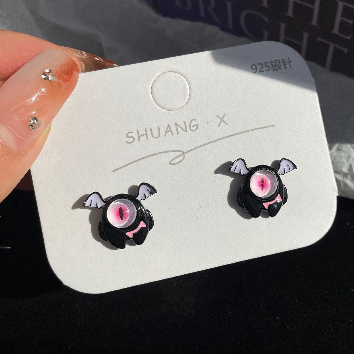 Metal Demon Little Monster Earrings MIC-ShuangX044