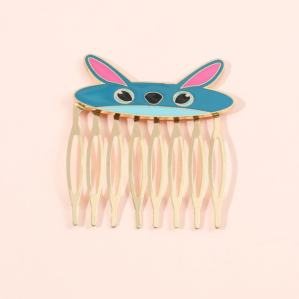 Alloy cute cartoon hair clip (Minimo de compra 2) MIC-YunX018