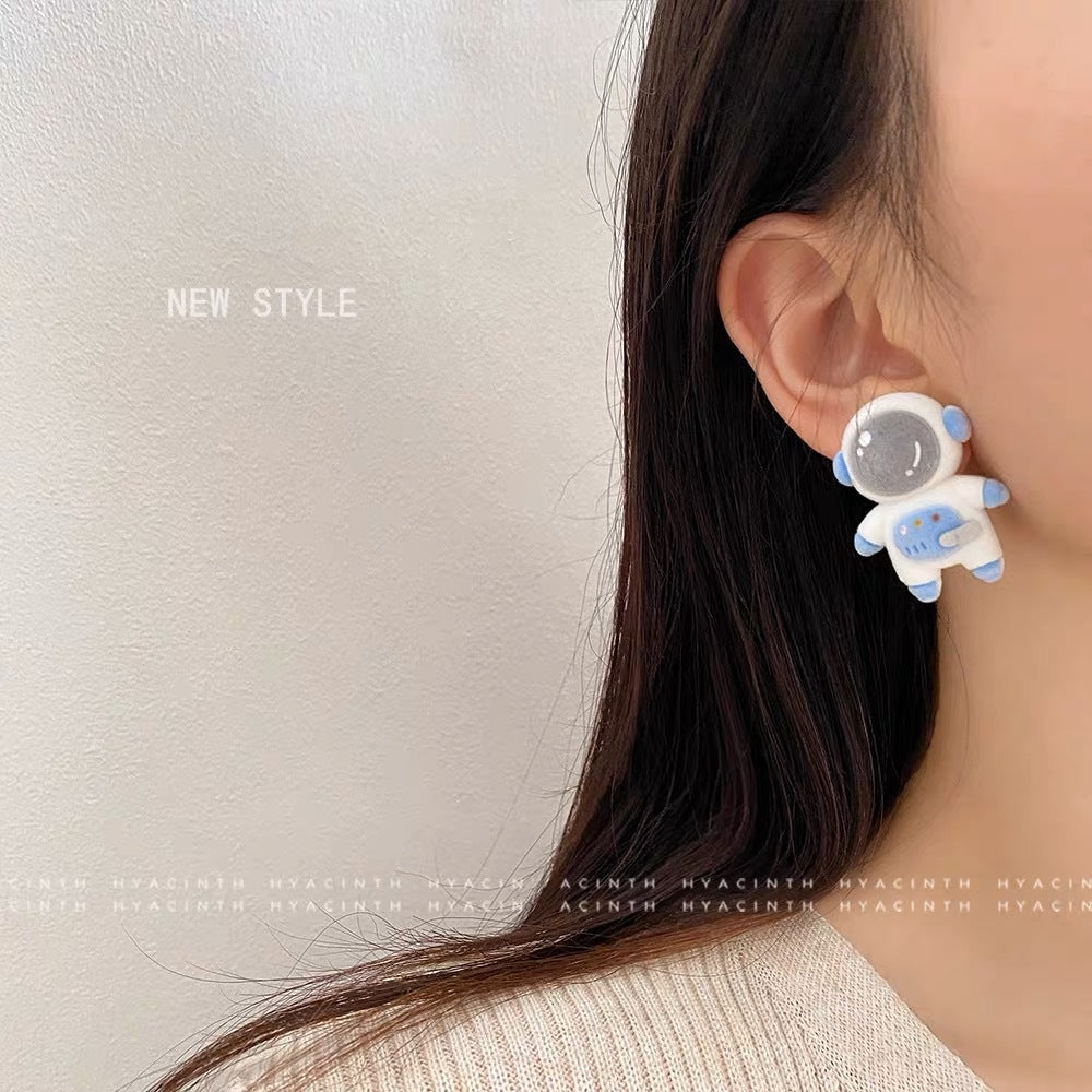 Alloy minimalist and fashionable earrings MIC-BiX007