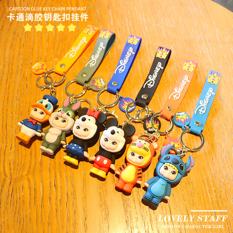 PVC cartoon keychain MIC-LanC003