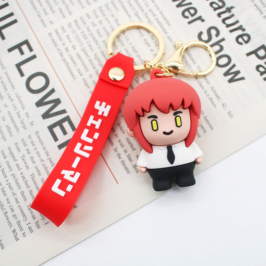 keychain PVC Cartoon Chainsaw Man (F) MIC-HAn008