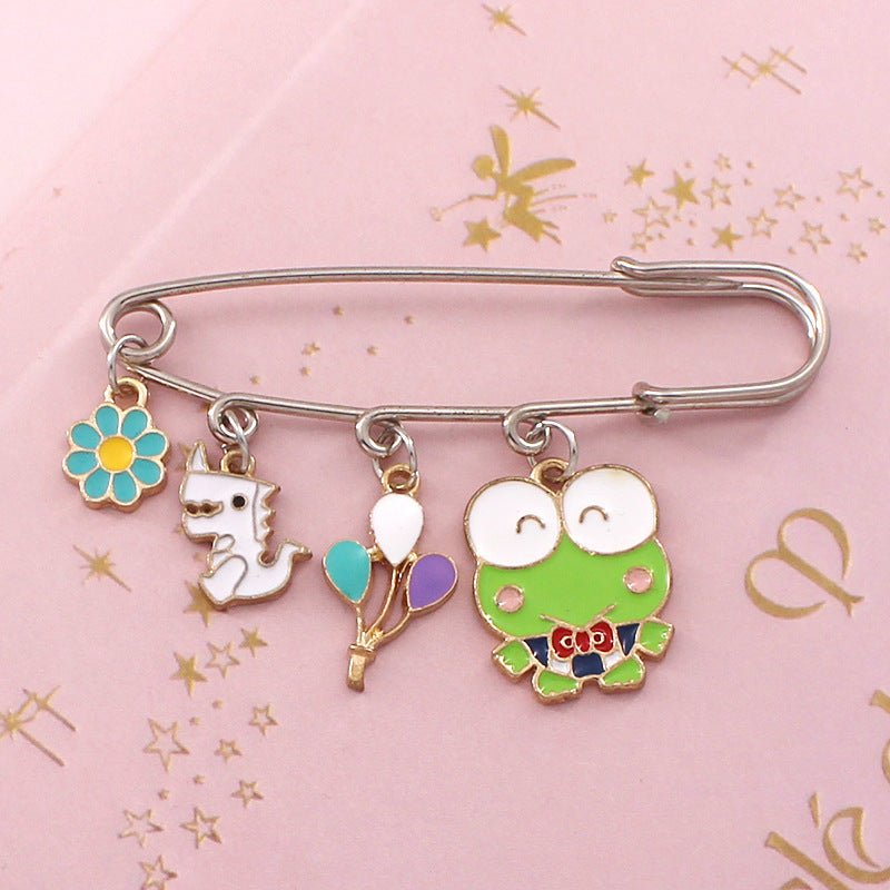 Alloy cartoon animal brooch (Minimo de compra 2) MIC-LiY014