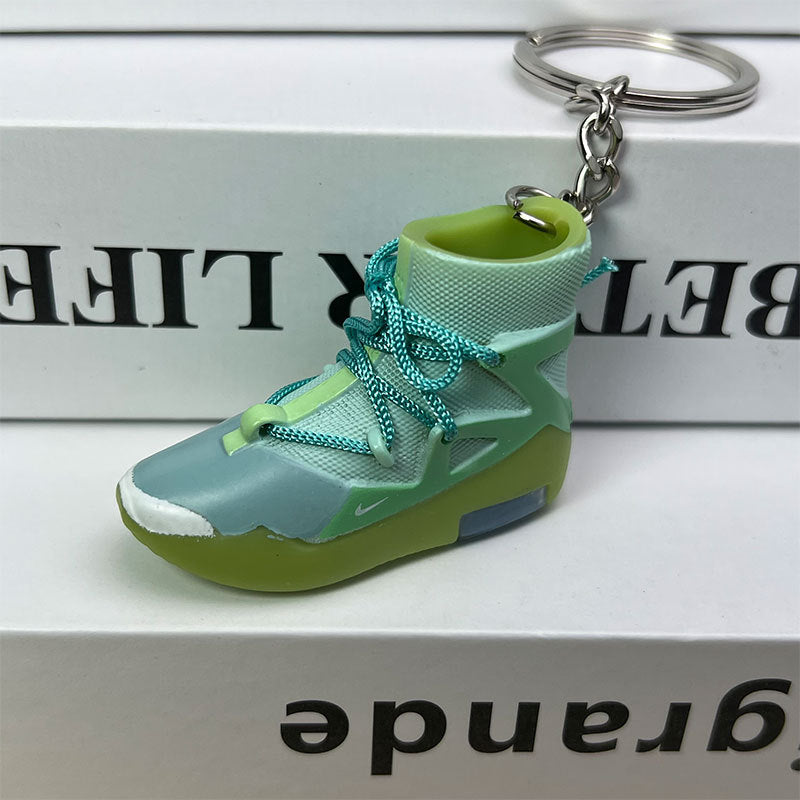 PVC gradient 3D high top shoe keychain MIC-MiaoY085