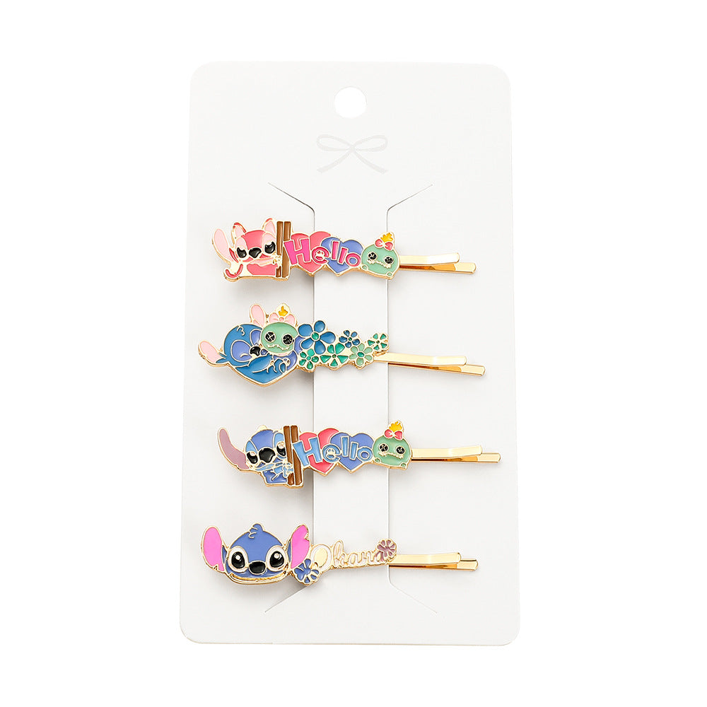 Alloy cute cartoon hair clip (Minimo de compra 2) MIC-YunX018