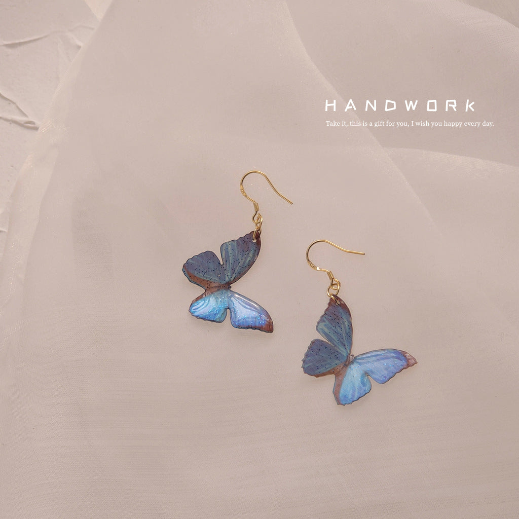 Alloy Butterfly Inspirational Earrings MYA-LiangM014