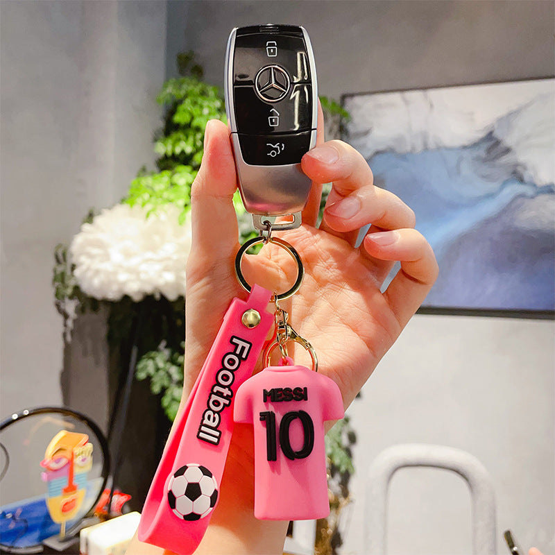 Cartoon Jersey PVC Doll Keychain JG029