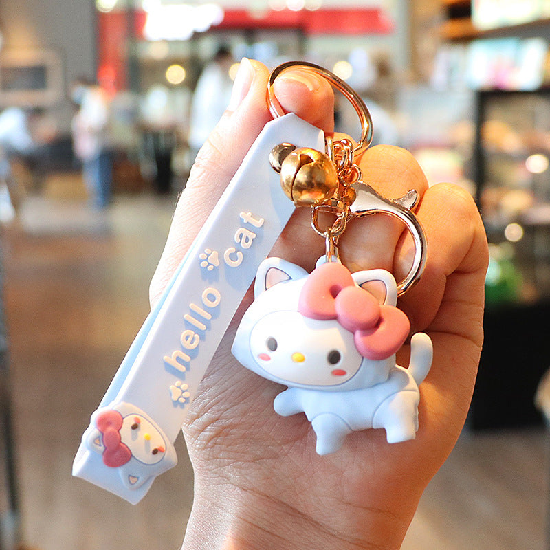 PVC cartoon doll keychain MIC-LanC001