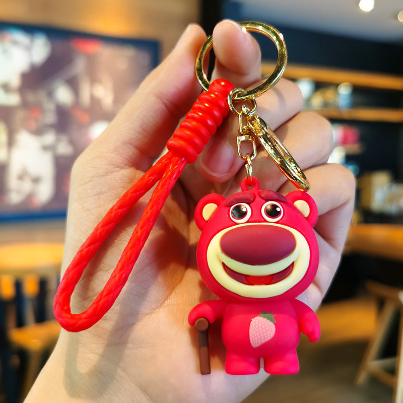 keychain PVC Trendy Cartoon (F) MIC-JiaX003