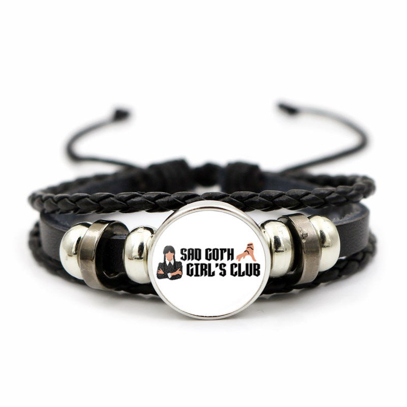 alloy vintage leather bracelets MIC-BT-JiaY007