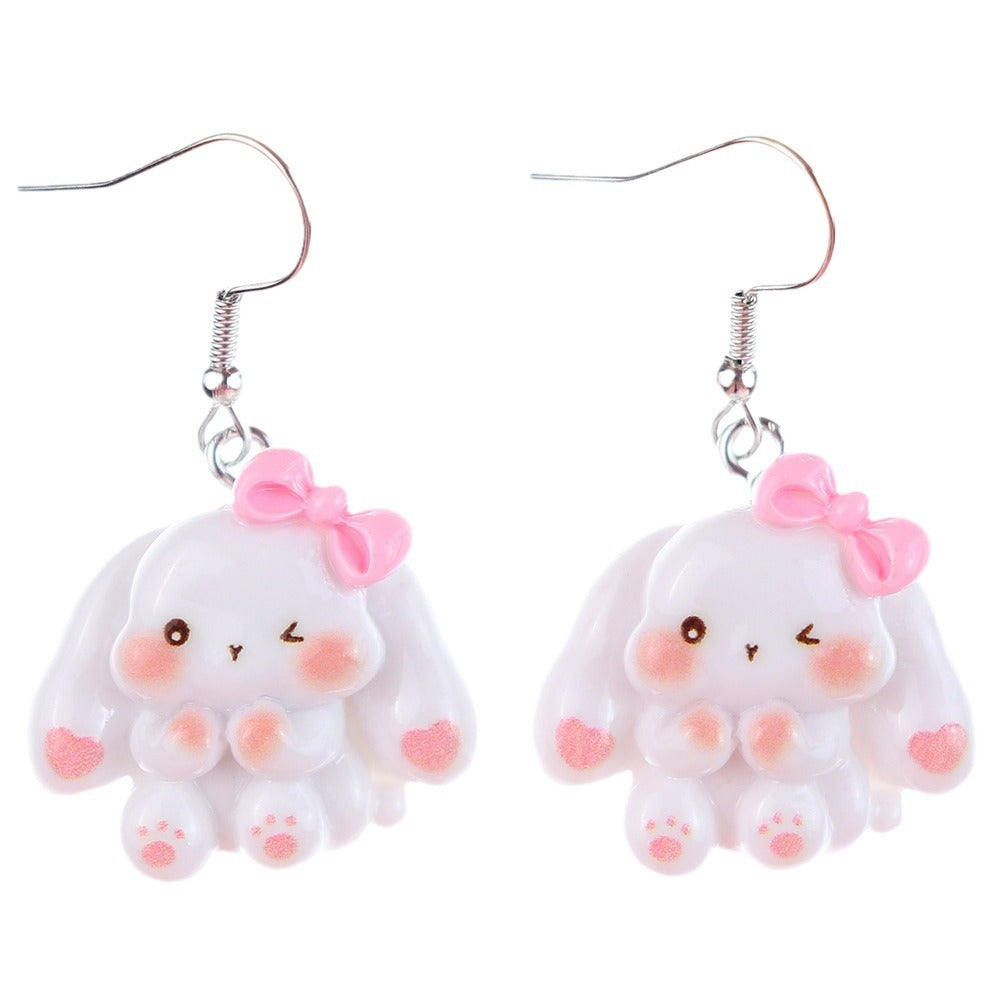 Alloy cartoon earrings MYA-NiQ045