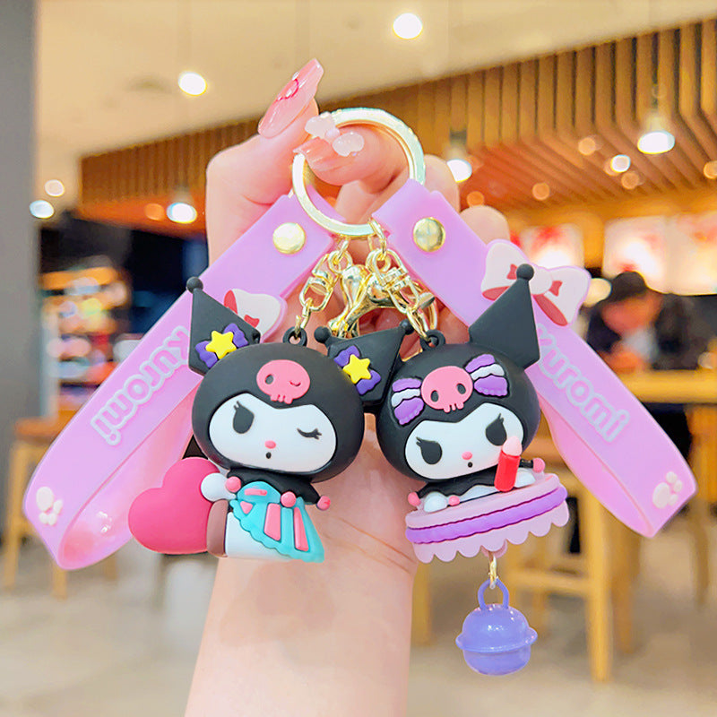 PVC cartoon cute pet cute keychain MYA-YiD047