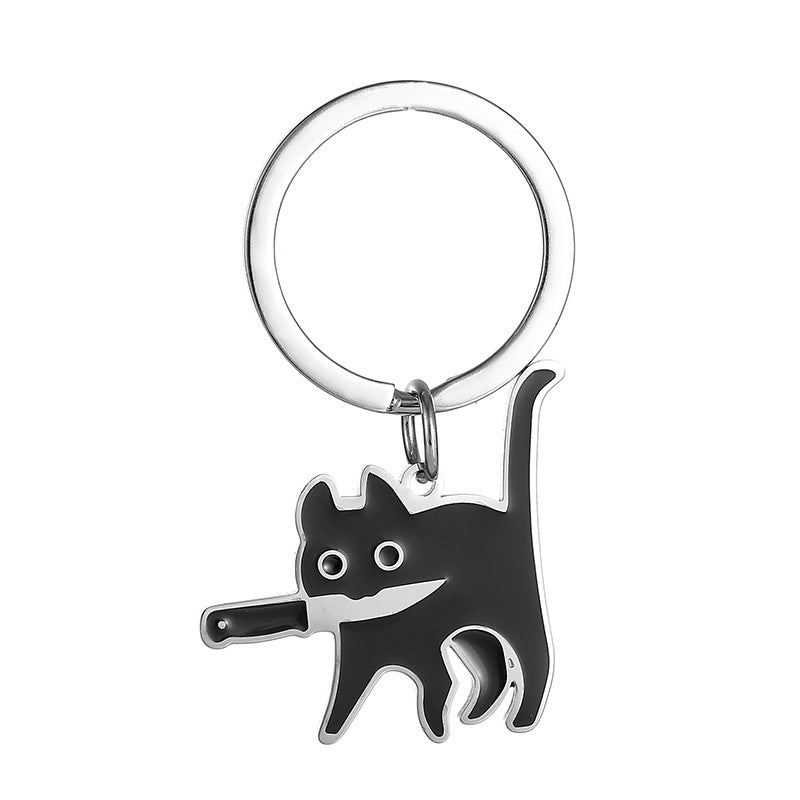 Stainless steel Halloween series keychain MYA-XinJ012