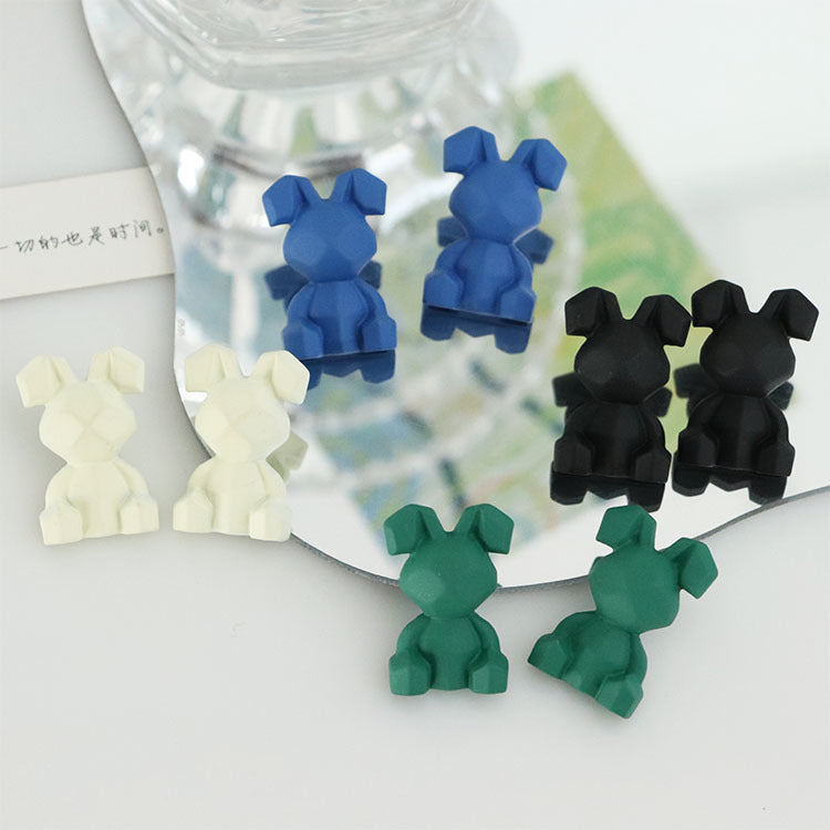 Alloy cartoon cute rabbit earrings MIC-QingJ050