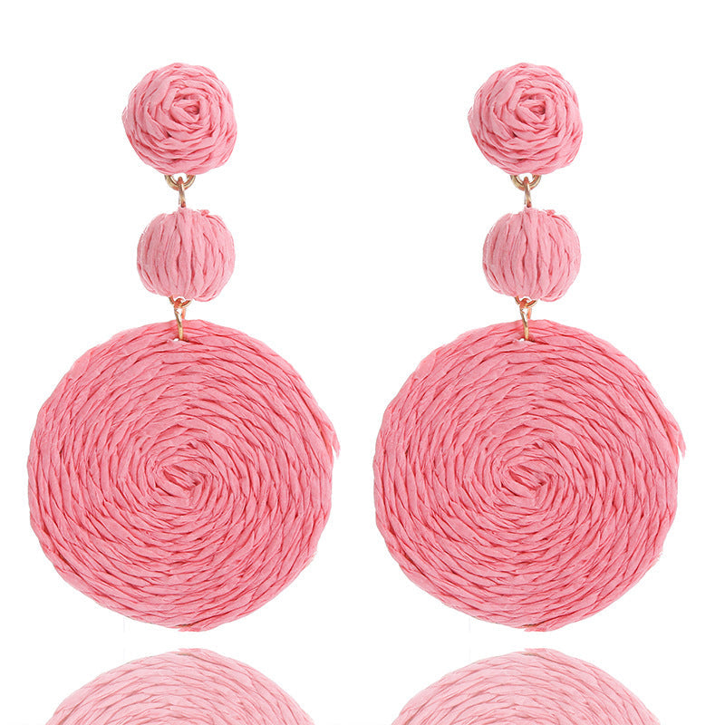 Acrylic Lafite Earrings MIC-ChouT010