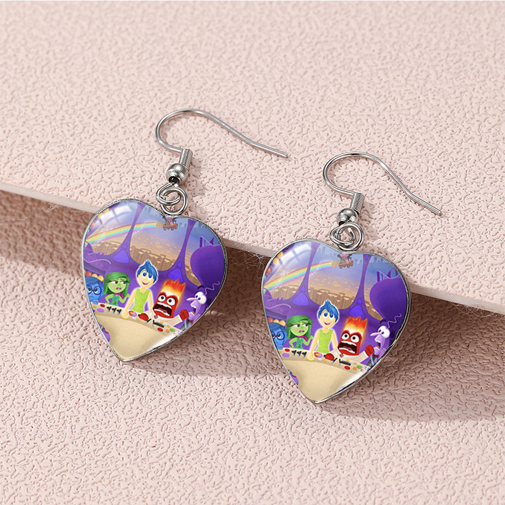 Alloy Brain Special Agent Team Earrings (Minimo de compra 5) MIC-XiangL114