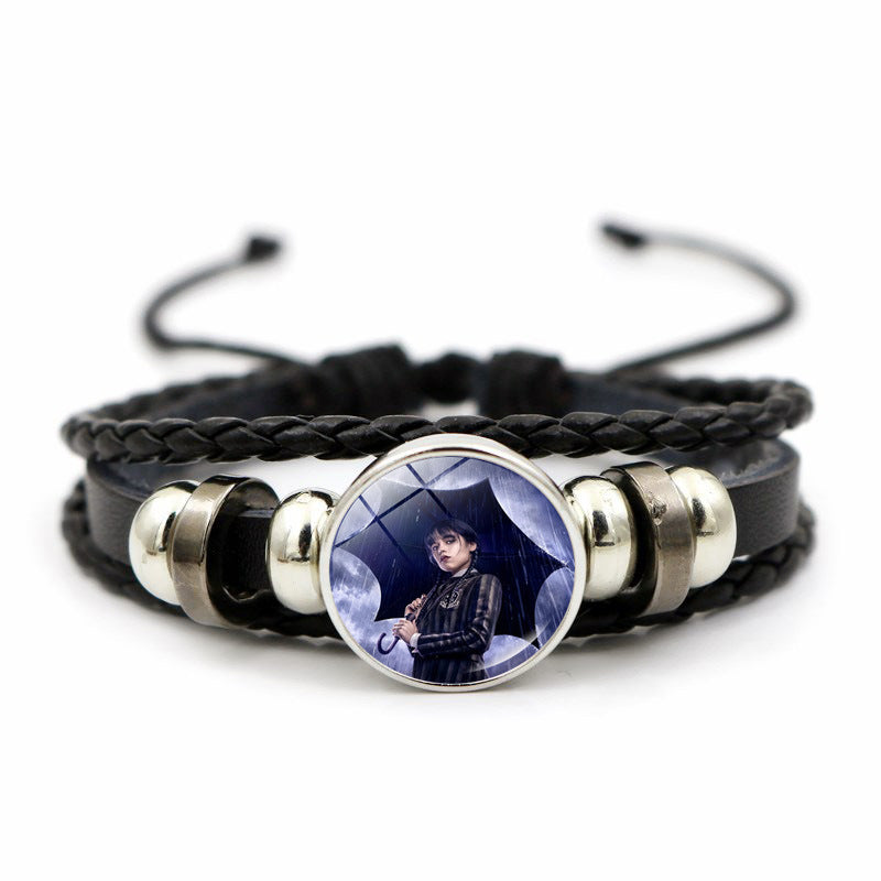 alloy vintage leather bracelets MIC-BT-JiaY007