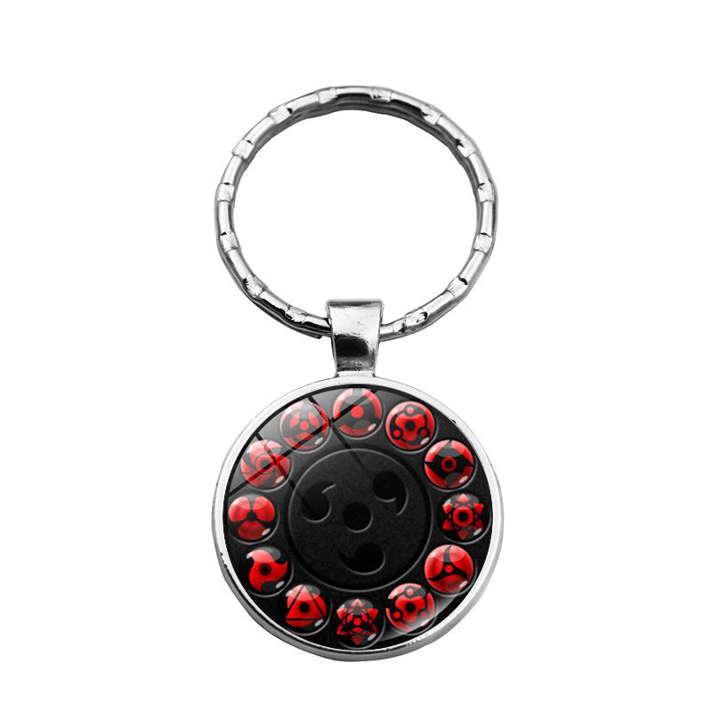 Alloy cartoon kaleidoscope keychain MYA-HengX003