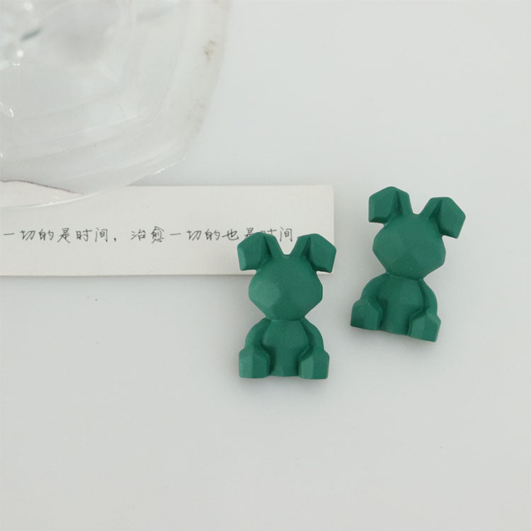 Alloy cartoon cute rabbit earrings MIC-QingJ050