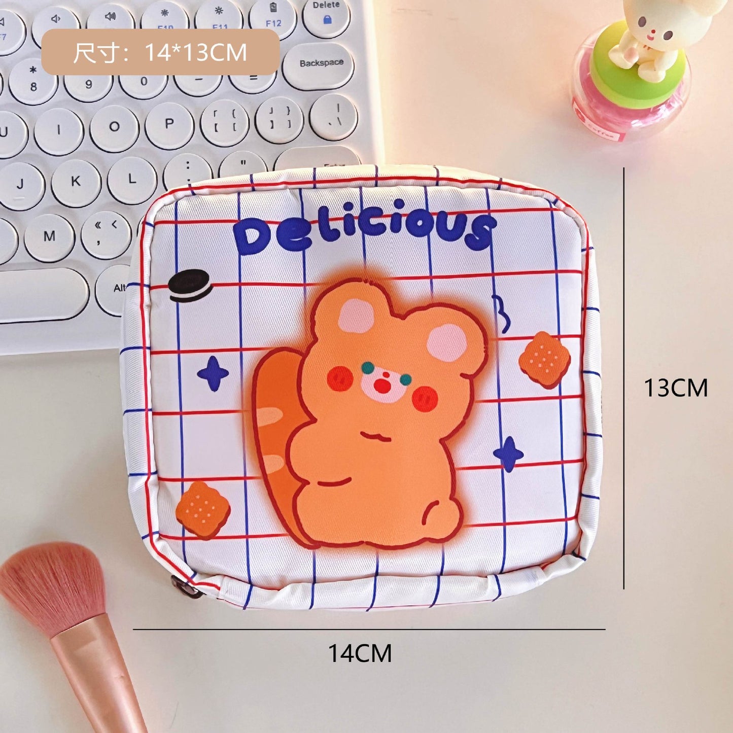 Nylon cute cartoon storage bag (Minimo de Compra 2) MIC-TenY009