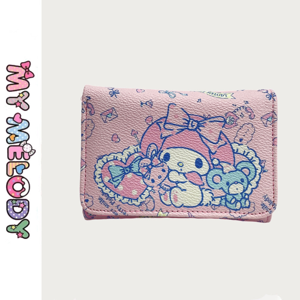 PU short cute cartoon wallet (Minimo de compra 10) MYA-NuoS006