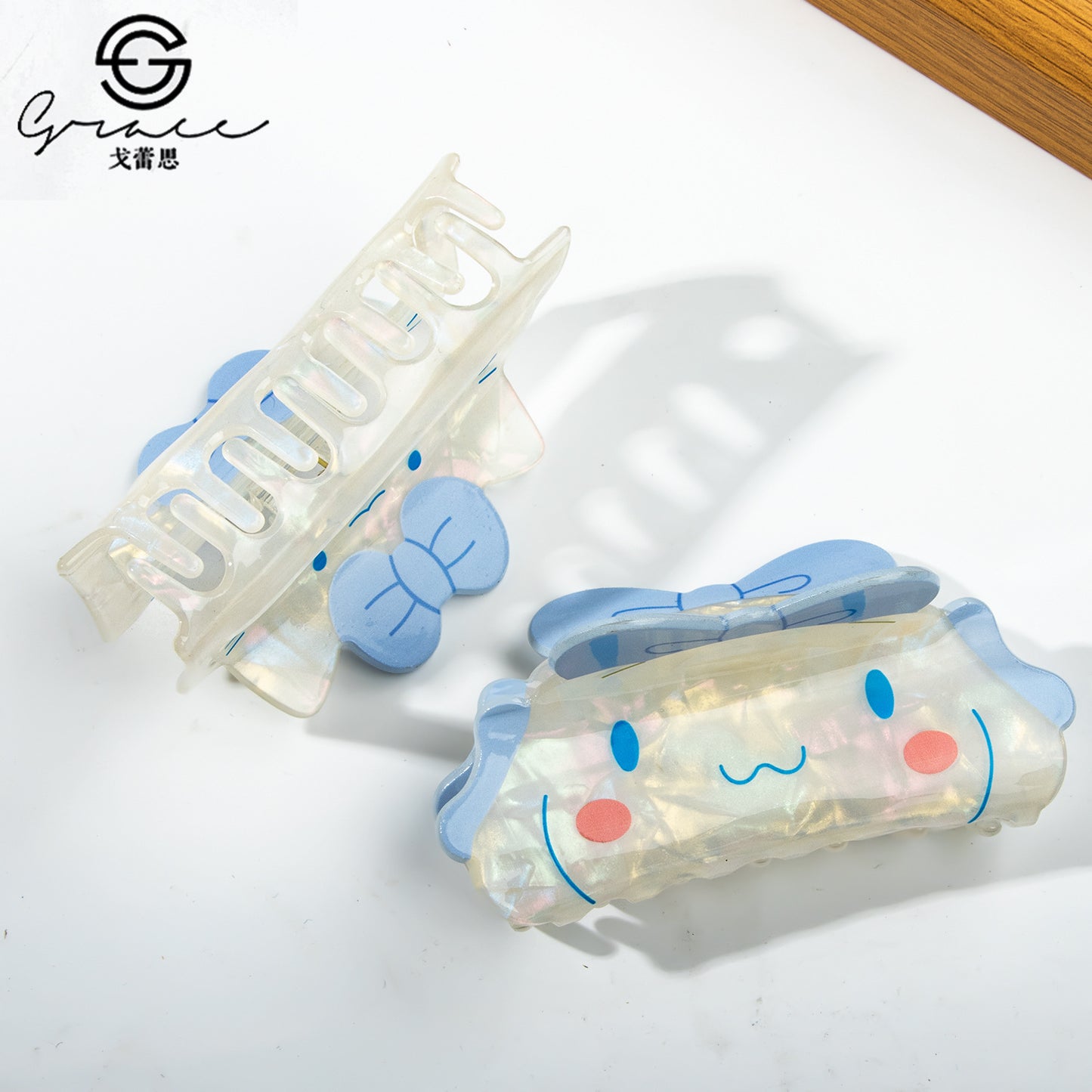 PVC cartoon cat hair clip MIC-GLS010