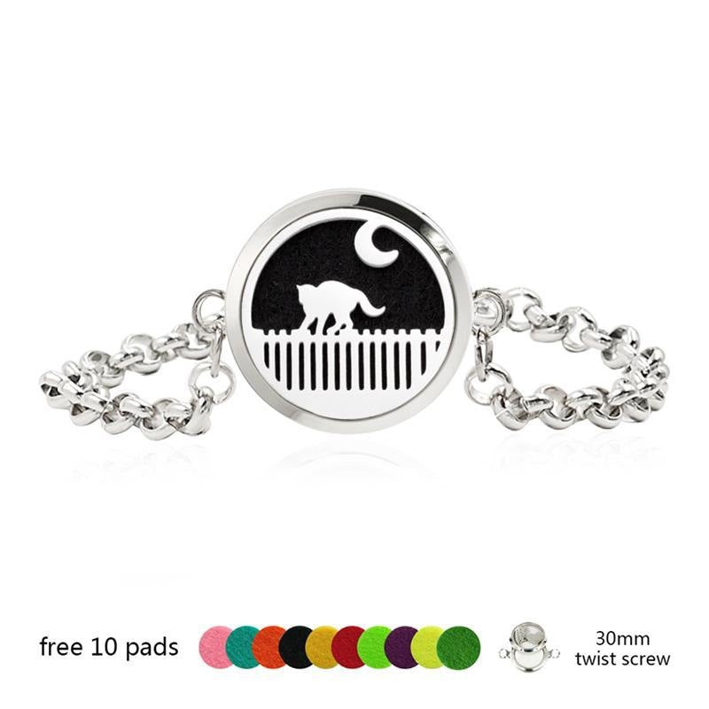 Bracelet Stainless steel aromatherapy cartoon bracelet AOXI002