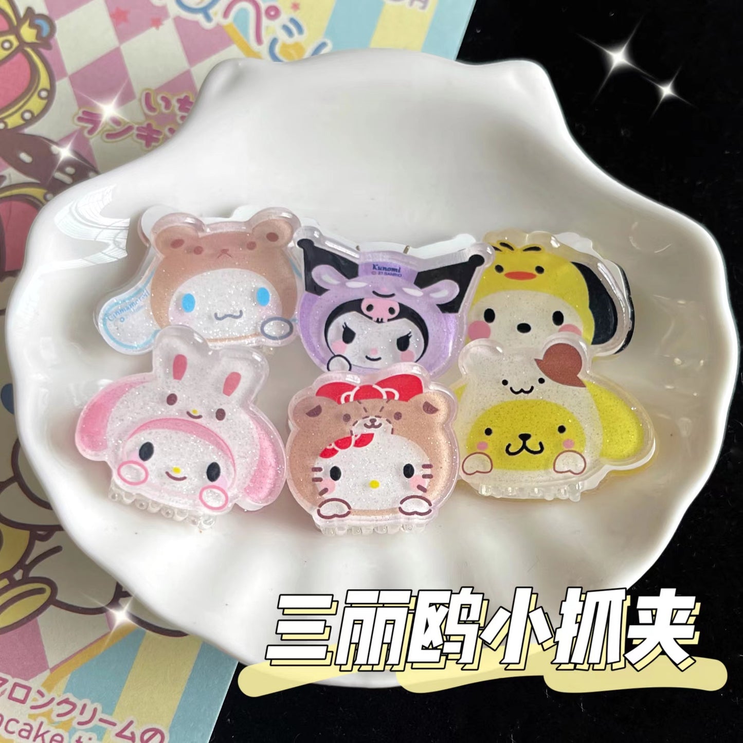 Plastic cartoon anime series hair clip MIC-GaJ001