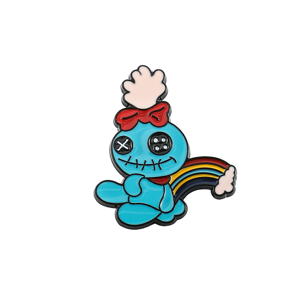 Alloy cartoon cute brooch (Minimo de compra 2) MIC-ZhuoL003