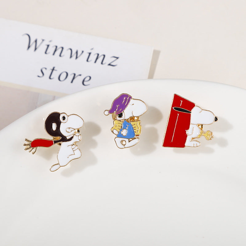 Alloy cute cartoon anime brooch MYA-QiSen009