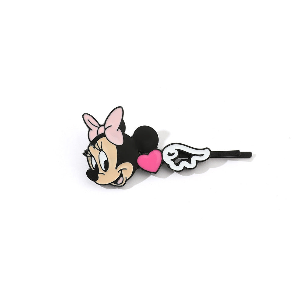 Alloy cute cartoon one line hair clip (Minimo de compra 2) MIC-YunX006