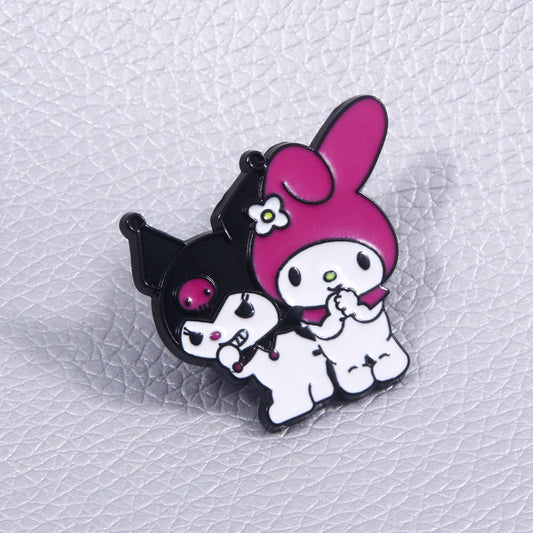 Cartoon Rabbit Alloy Brooch MIC-MuM002