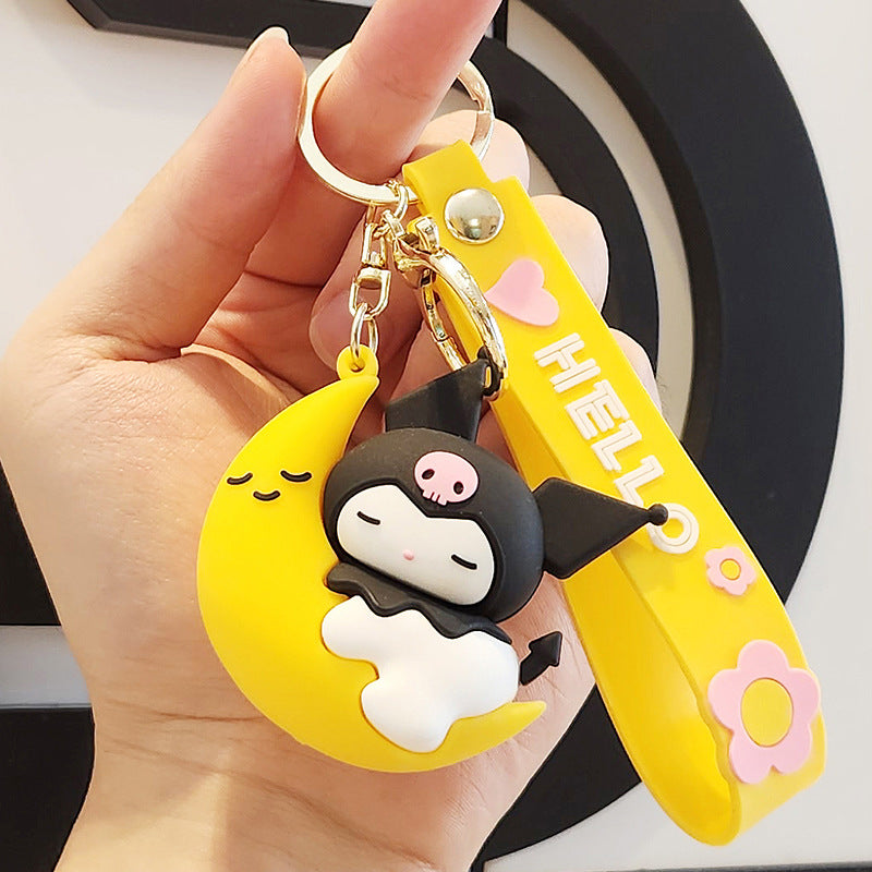 PVC New Cartoon Drip Glue Keychain MIC-ZhuoJ007