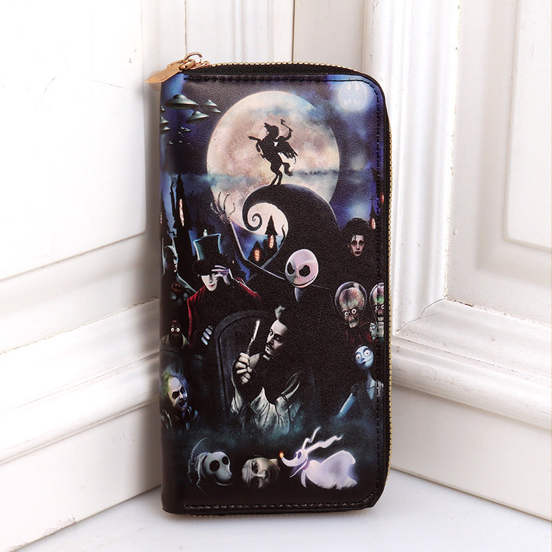 PU cartoon cute Jack Sally wallet (Minimo de Compra 3) MYA-BenF019