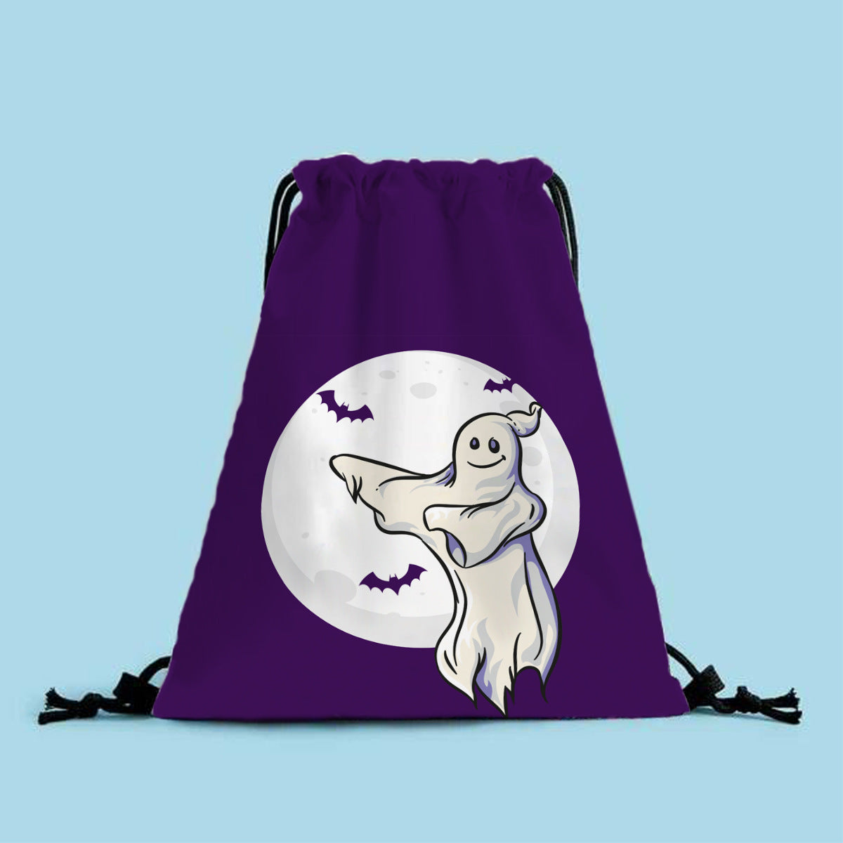 Polyester Halloween drawstring backpack (Minimo de Compra 2) MYA-QB008