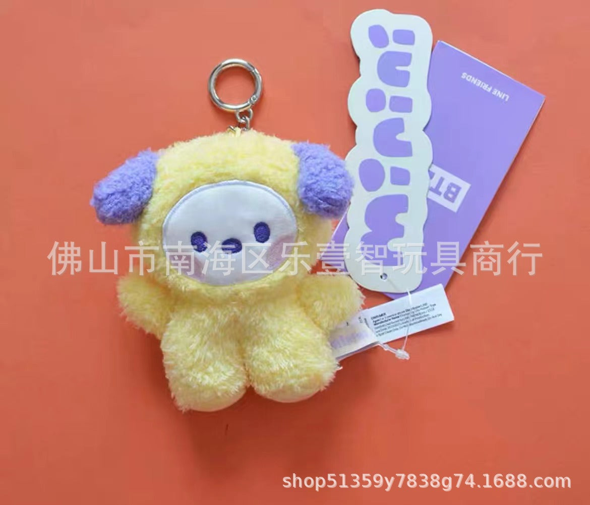 Plush cartoon cute keychain (Minimo de compra 2) MIC-LYZ001