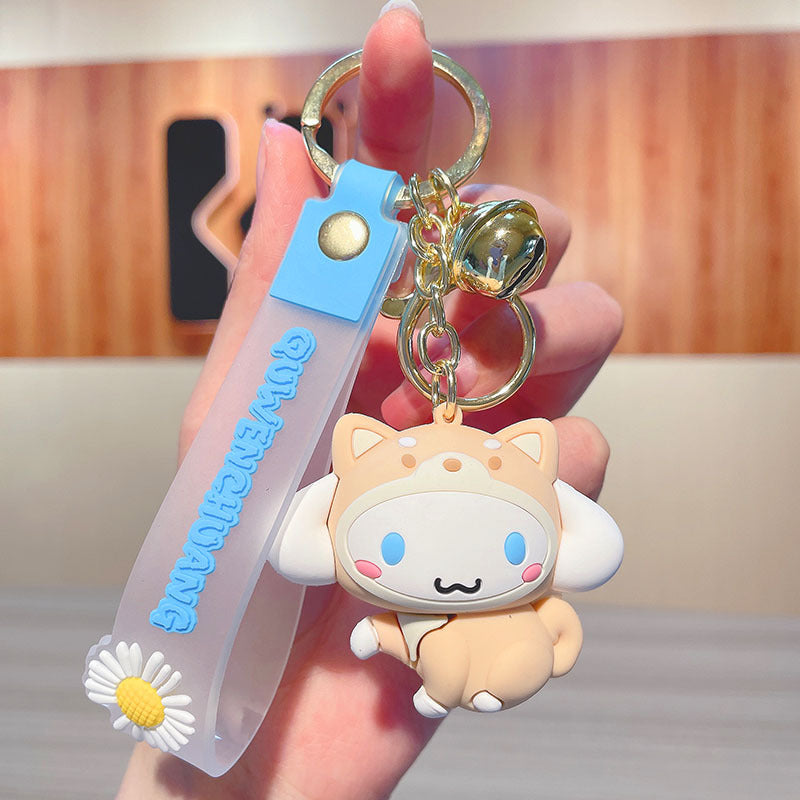 PVC cute transformation keychain MIC-JinG021