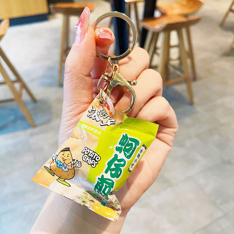 PVC New Food Keychain MIC-MLZ025